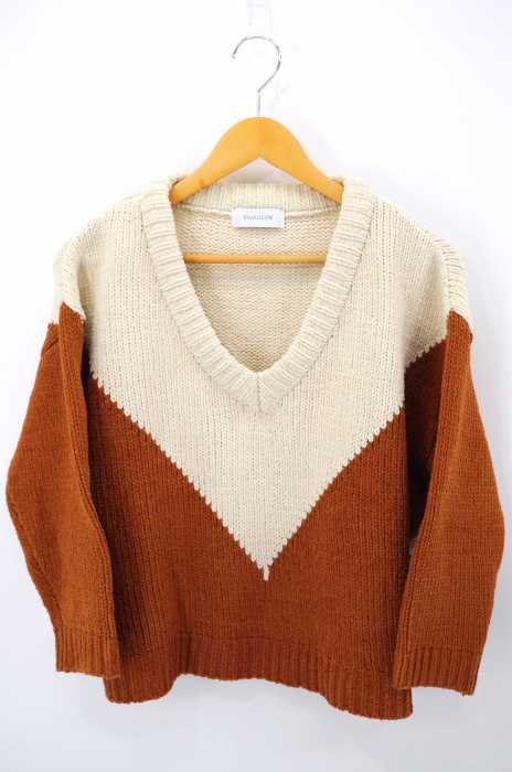 SIMPLICITE （シンプリシテェ） 19AW モールバイカラープルオーバー レディース トップス