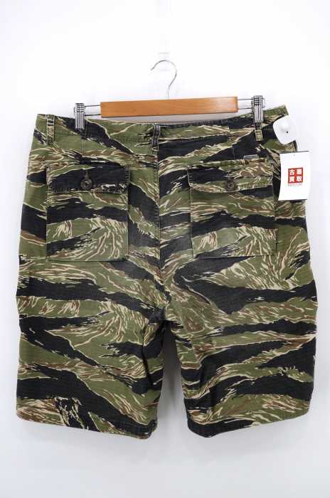STUSSY (ステューシー) USA製 タイガーカモ柄ショーツ メンズ パンツ