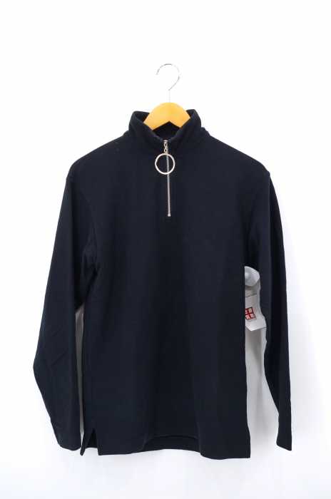 UNITED ARROWS (ユナイテッドアローズ) UAST ハイゲージスウェット ハーフジップ メンズ トップス