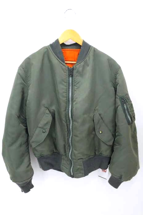 ALPHA INDUSTRIES(アルファインダストリーズ) USA製 MA-1 フライトジャケット メンズ アウター