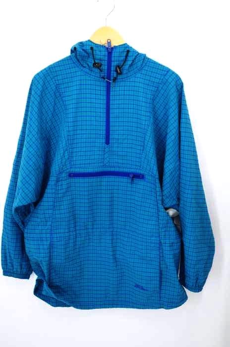 L.L.Bean（エルエルビーン） 70～80s チェック柄 ハーフジップナイロンジャケット メンズ アウター
