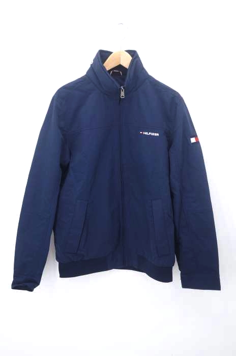 TOMMY HILFIGER（トミーヒルフィガー） ロゴ刺繍ジップアップジャケット メンズ アウター