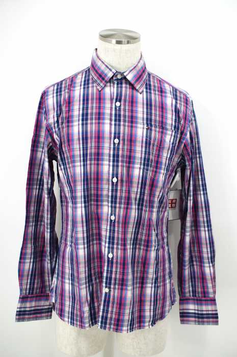TOMMY HILFIGER （トミーヒルフィガー） Custom Fit チェックボタンシャツ メンズ トップス