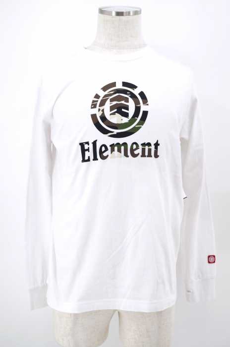 ELEMENT （エレメント） ロゴプリントロンT メンズ トップス