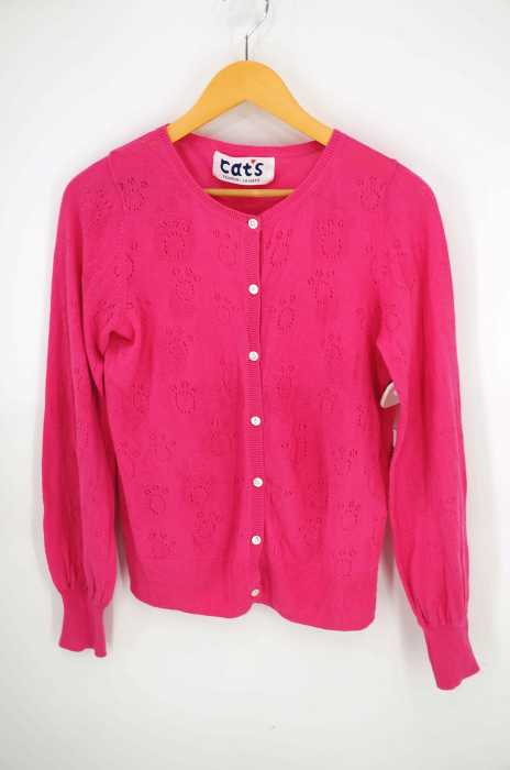 TSUMORI CHISATO (ツモリチサト) cats 肉球パンチングカーディガン レディース トップス