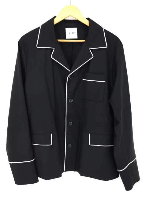 Sise （シセ） PAJAMA SHIRTS パイピングシャツ メンズ トップス