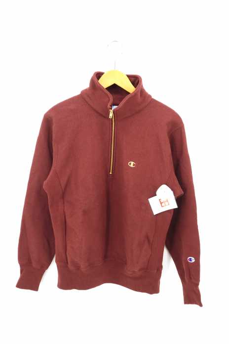 Champion （チャンピオン） REVERSE WEAVE  胸刺繍ハーフジップスウェット メンズ トップス