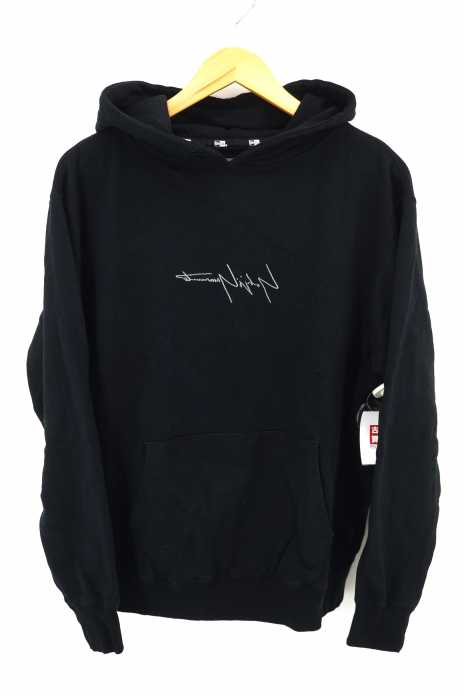 NEW ERA ×Yohji Yamamoto POUR HOMME(ニューエラ ヨウジヤマモトプールオム)(ニューエラ ヨウジヤマモトプールオム) プルオーバーパーカー メンズ トップス