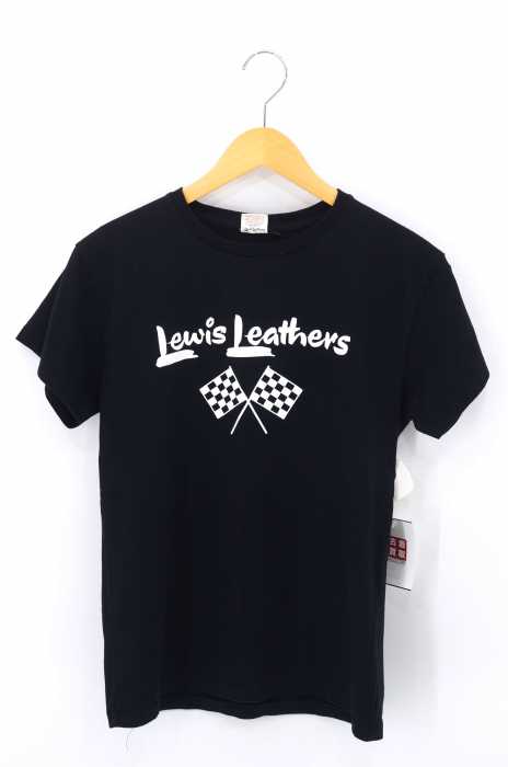 Lewis Leathers(ルイスレザーズ) ロゴプリント クルーネックTEE メンズ トップス