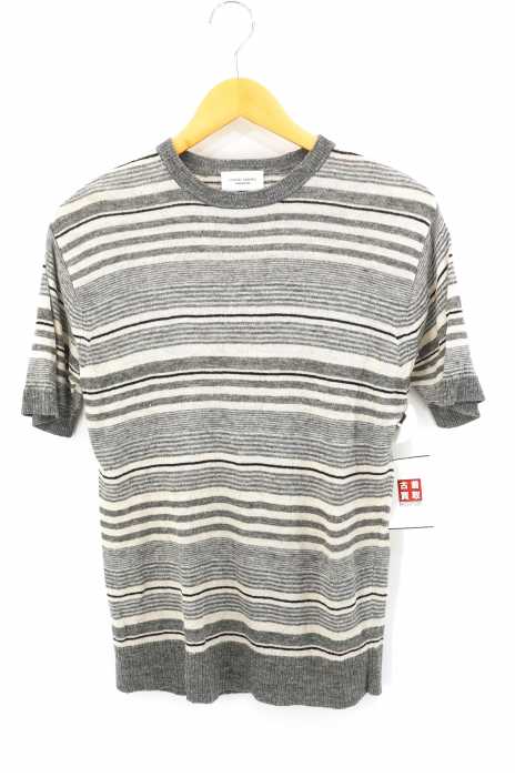 UNITED ARROWS （ユナイテッドアローズ） マルチボーダー クルーネック S/SL メンズ トップス