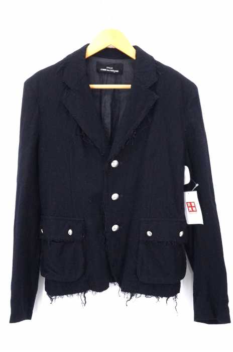 tricot COMME des GARCONS(トリココムデギャルソン) カットオフ加工 ウールジャケット レディース アウター