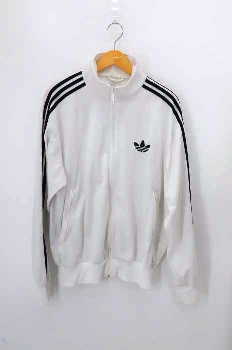 adidas（アディダス） ロゴ刺繍トラックジャケット メンズ アウター
