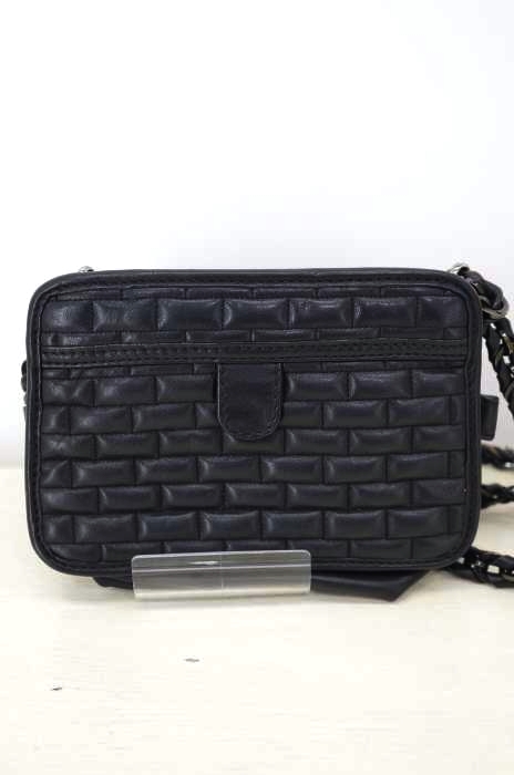 Les petites（） 型押し レザーショルダーバッグ レディース バッグ
