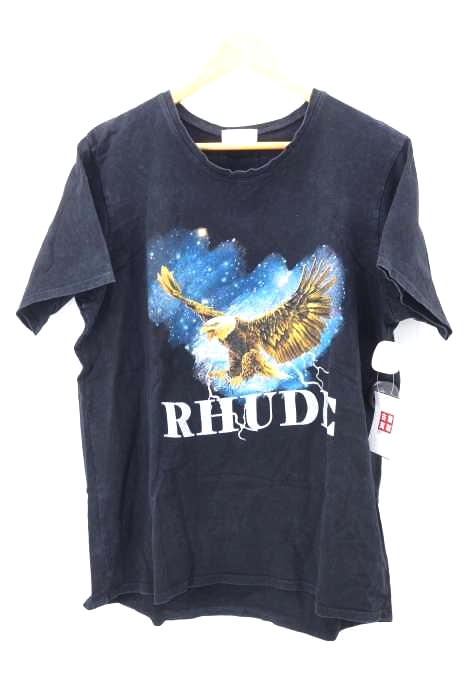 RHUDE（ルード） ヴィンテージ加工イーグルTシャツ メンズ トップス