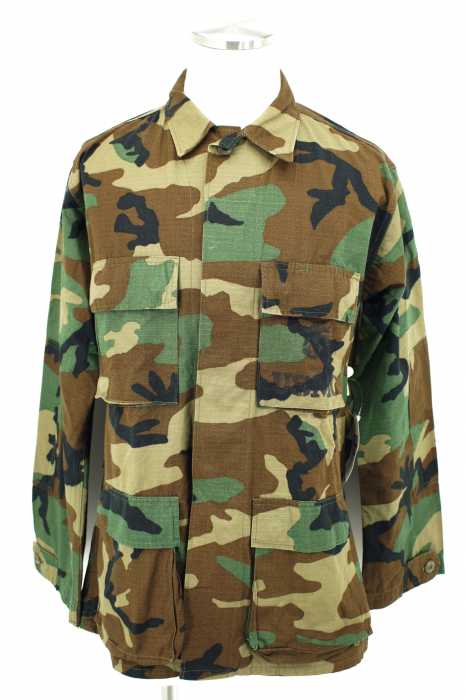 USED （ブランド不明） USMC ウッドランドカモ B.D.U ジャケット メンズ アウター