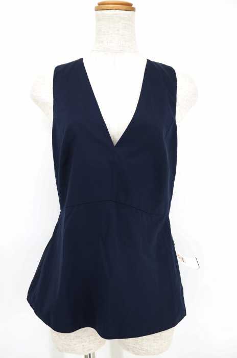 tibi(ティビ) SATIN POPLIN STRAPPY TOP レディース トップス