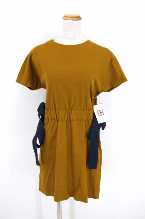 ZARA trafaluc(ザラトラファルック) バックジップウエストリボンワンピース レディース ワンピース