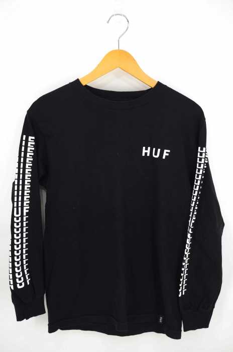 HUF （ハフ） ロゴプリントロングスリーブTシャツ メンズ トップス