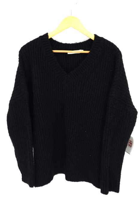 moussy （マウジー） オーバーサイズサイドスリットニット レディース トップス