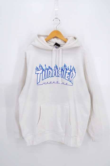 THRASHER（スラッシャー） ファイヤーロゴプルオーバーパーカー メンズ トップス