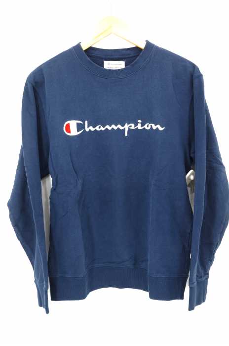 Champion （チャンピオン） ロゴプリントスウェットシャツ メンズ トップス