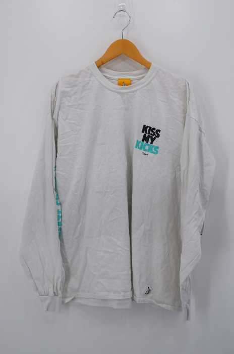 FR2 × Dahood（エフアールツー） コラボ long tee kiss my kicks メンズ トップス