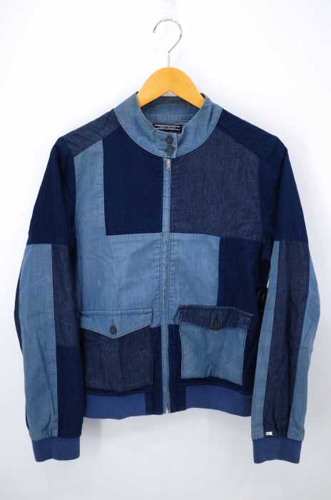 TOMMY HILFIGER （トミーヒルフィガー） パッチワーク ジップアップブルゾン レディース アウター