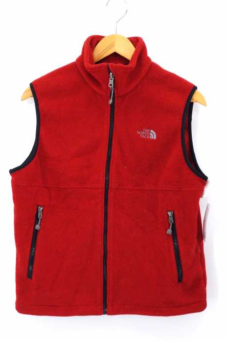 THE NORTH FACE（ザノースフェイス） 胸ロゴ刺繍ジップアップフリースベスト メンズ トップス