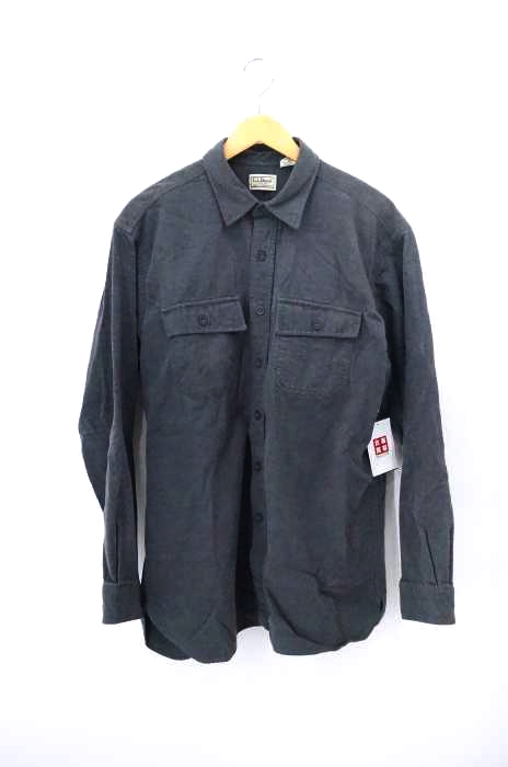 L.L.Bean(エルエルビーン) 90S ヘビーコットンネルワークシャツ メンズ トップス