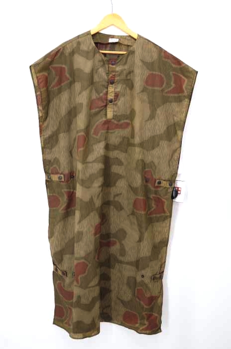 USED古着(ユーズドフルギ) 70S ドイツ軍 カモ柄レインポンチョ メンズ アウター