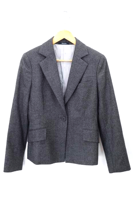 AQUASCUTUM（アクアスキュータム） シングル1ボタンテーラードジャケット レディース アウター
