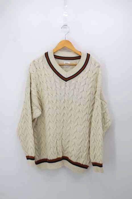 ZARA（ザラ） Vネックアランニット レディース トップス