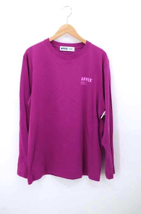 AFFIX（アフィックス） ロングスリーブTシャツ メンズ トップス