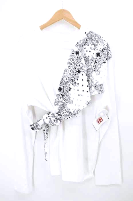 yoshio kubo（ヨシオクボ） SCARF TEE メンズ トップス