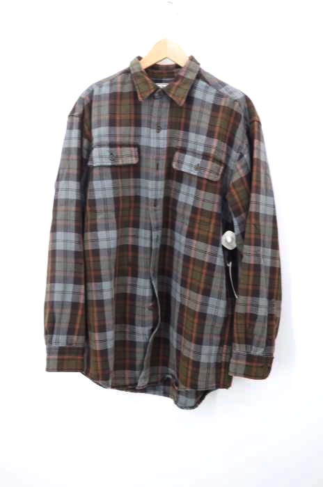 L.L.Bean(エルエルビーン) 90S チェック柄コットンネルシャツ メンズ トップス