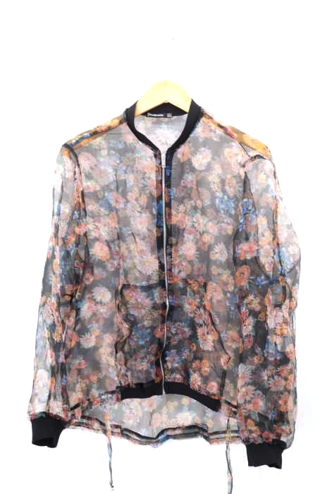 Stradivarius(ストラディバリウス) 花柄シースルーブルゾン レディース アウター
