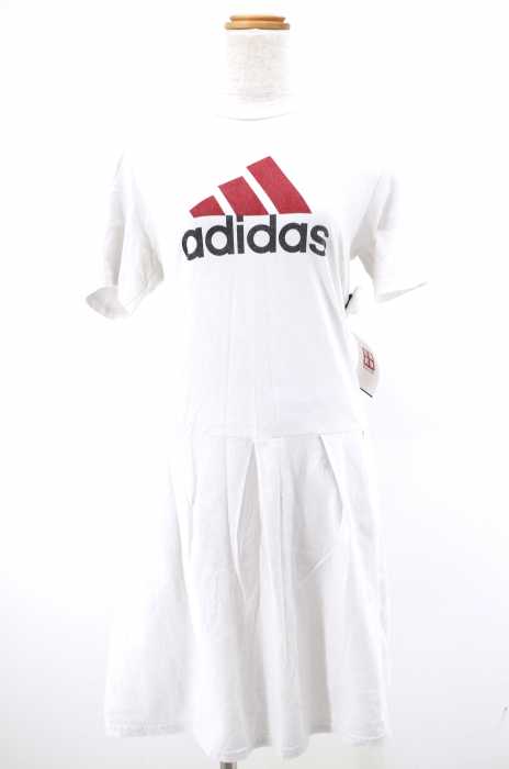 adidas （アディダス） ロゴプリントワンピース レディース ワンピース