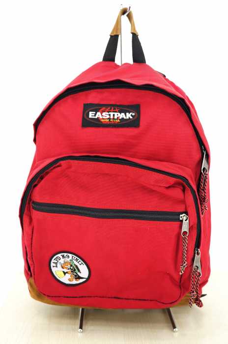 EASTPAK （イーストパック） スウェード切替ワッペン刺繍リュック メンズ バッグ