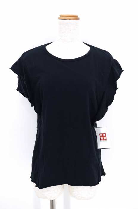 ZARA trafaluc(ザラトラファルック) クルーネックフリルカットソー レディース トップス