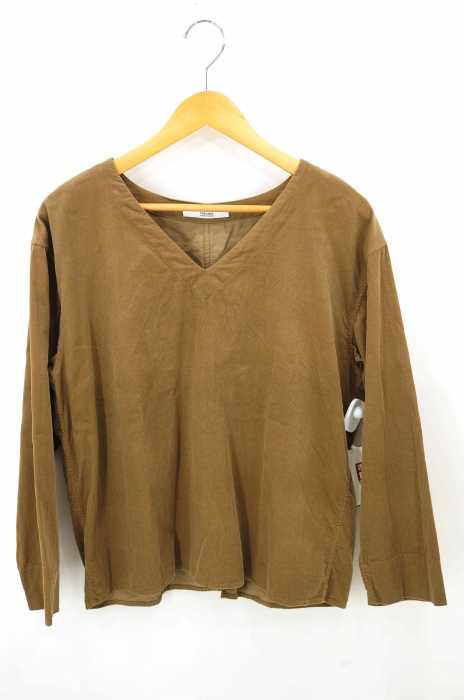 JOURNAL STANDARD relume （ジャーナルスタンダードレリューム） シャツコールVネックプルオーバー レディース トップス