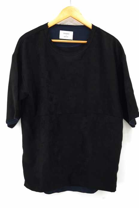 STUDIOUS（ステュディオス） マイクロスウェードTシャツ メンズ トップス