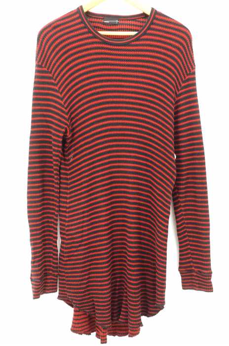 LAD MUSICIAN （ラッドミュージシャン） COTTON/RAYON THERMAL BORDER メンズ トップス
