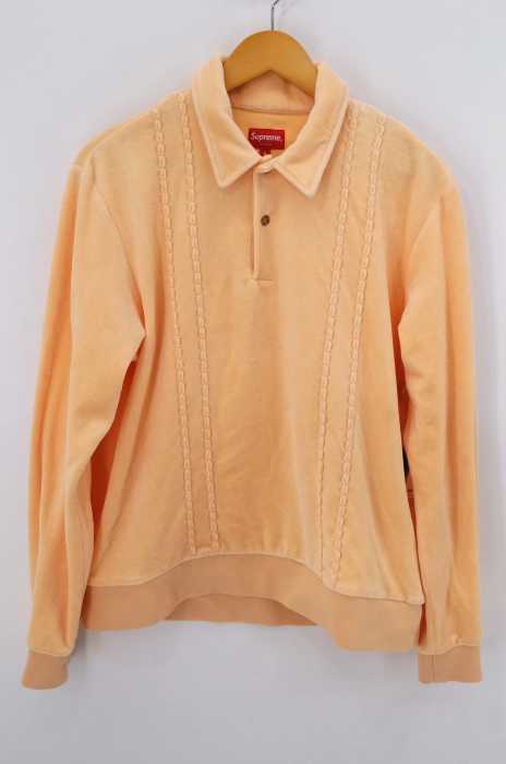 Supreme （シュプリーム） Velour L/S Polo メンズ トップス
