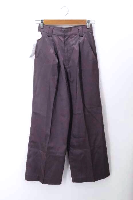 moussy（マウジー） GLOSS COLOR WIDE パンツ レディース パンツ