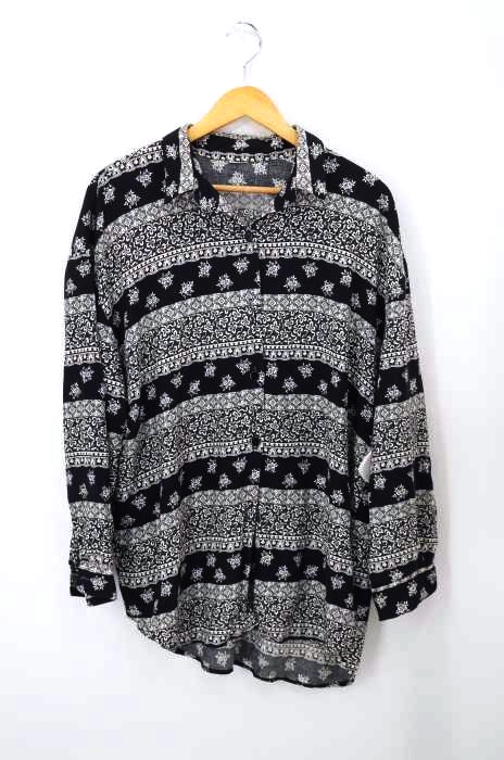 USED古着（ユーズドフルギ） 総柄レーヨンシャツ メンズ トップス