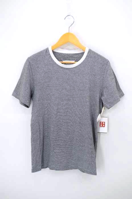 Martin Margiela（マルタンマルジェラ） 19SSクルーネックボーダーカットソー メンズ トップス
