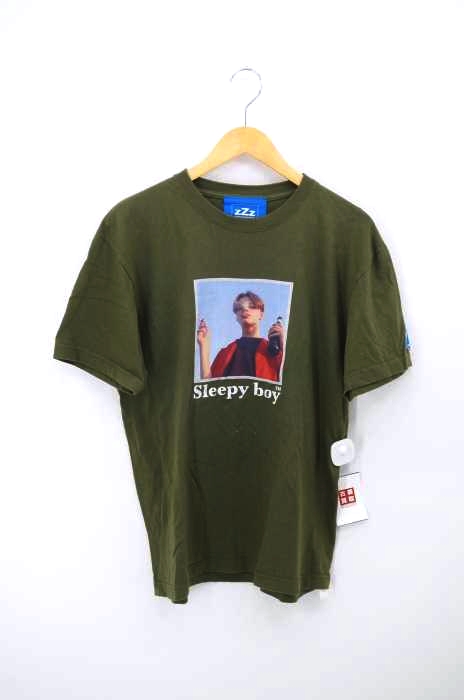 zZz（ジィーズ） Sleepy boy フォトプリントTシャツ メンズ トップス