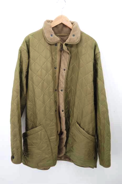 Barbour(バブアー) POLAR QUILT LONG ポーラーキルト 裏地フリースキルティングジャケット メンズ アウター