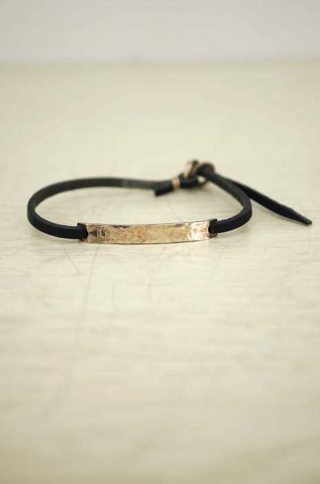 USED （ブランド不明） レザーブレスレット メンズ アクセサリー
