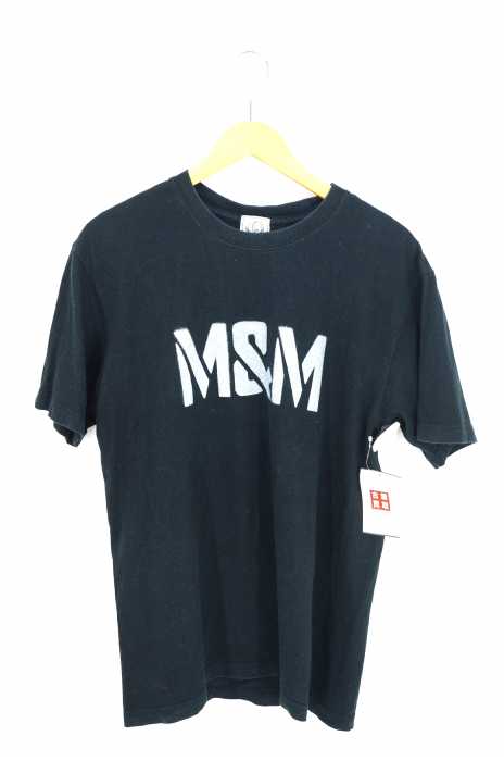 M&M （エムアンドエム） 刺繍入り プリントTシャツ メンズ トップス